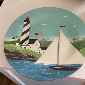 Warren Kimble serving platter